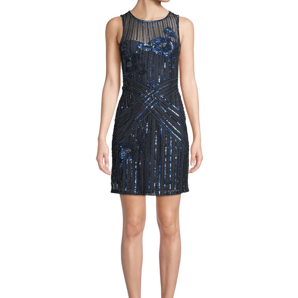 Parker Black Size 0 New Lorenzo Dress